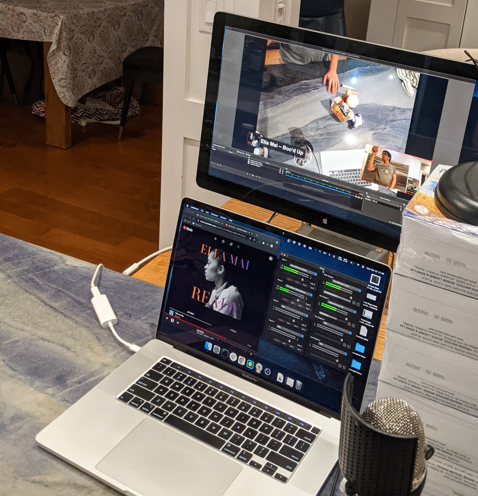 How to livestream on Google Meet with multiple cameras and background music from your MacBook